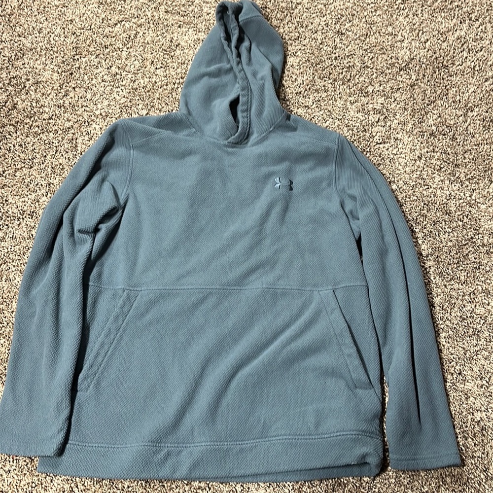 Grey under armour hoodie